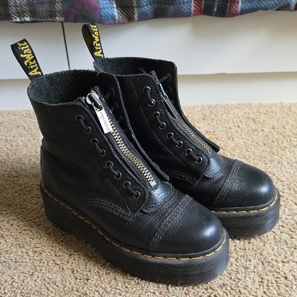 Dr. Martens Black Combat Boots